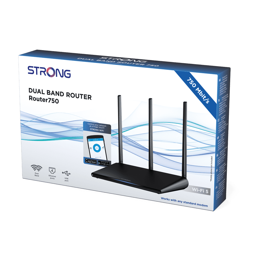 STRONG Répéteur (Répéteur WiFi 750 Mbits Dual Band) – Votre partenaire  hi-tech !
