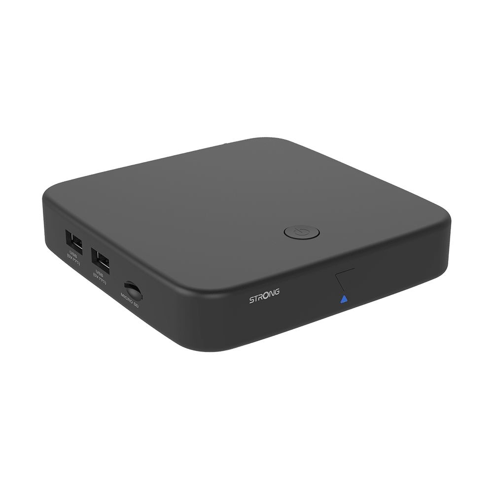 Strong SRT420 4K UHD 2 IN 1 SMART TV BOX ANDROID E DECODER DVB-T2 HEVC265  per vedere i tuoi programmi preferiti Netflix, DAZN, Prime Video :  : Elettronica