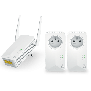 Kit Powerline con Extender WiFi fino a 1000 Mbps - SecurTop