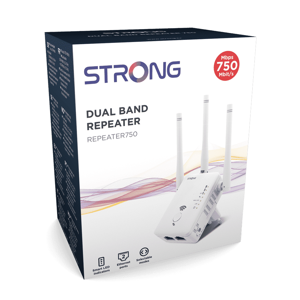Strong REPEATER300V2 pont & répéteur Répéteur réseau 300 Mbit/s Blanc